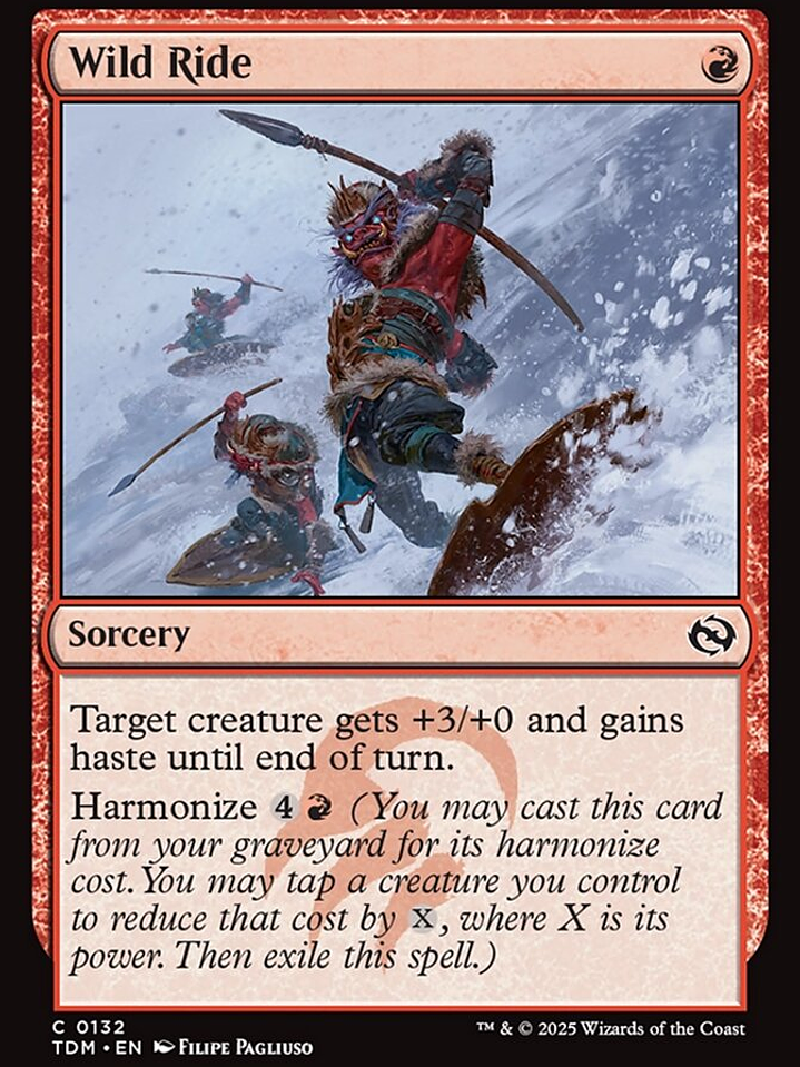 Wild Ride (Tarkir: Dragonstorm) 1