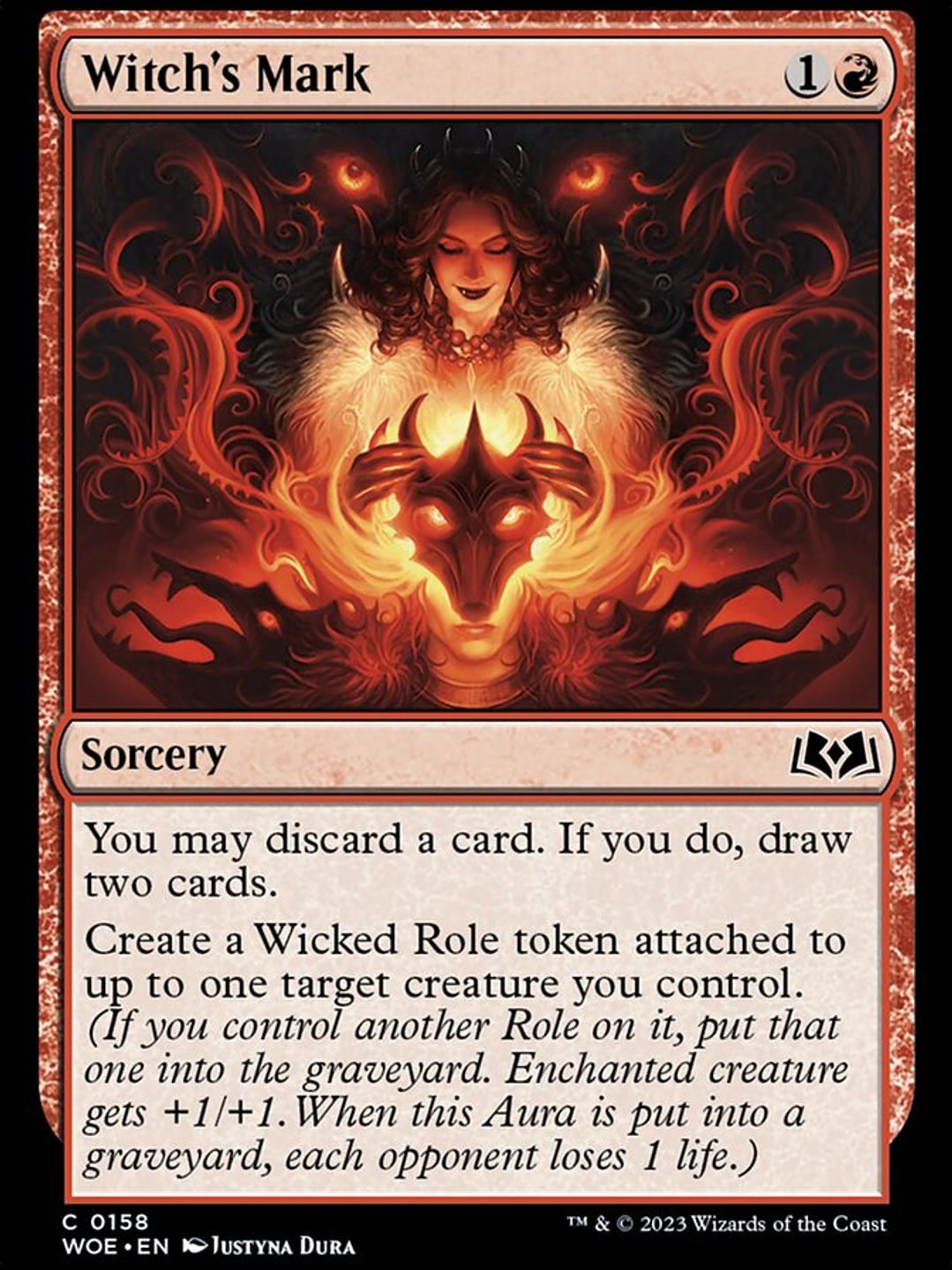Witch's Mark (Wilds of Eldraine) 1