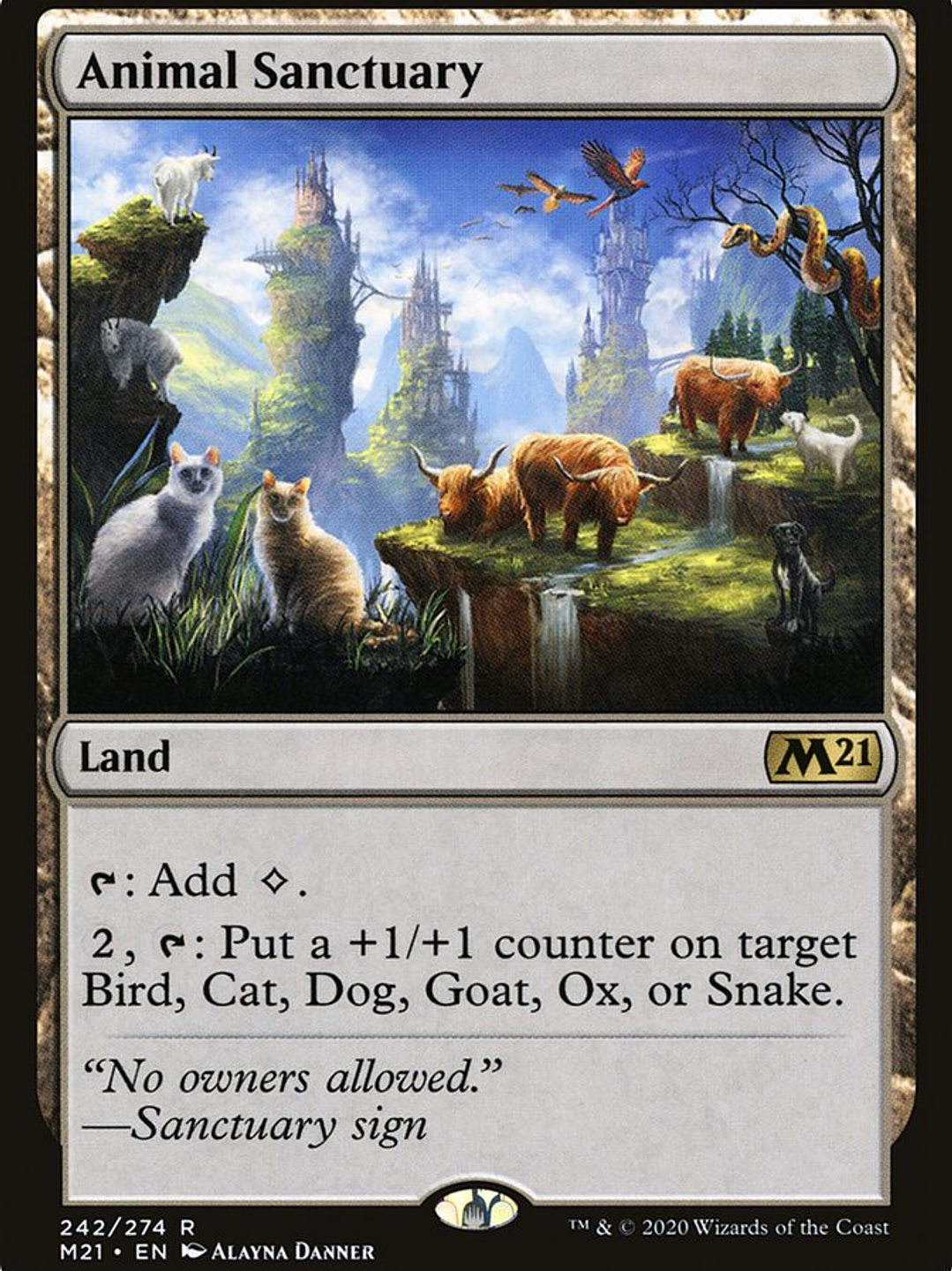 Animal Sanctuary (Core Set 2021) 1