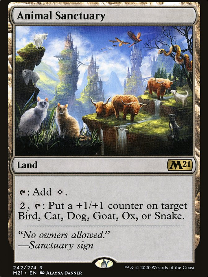 Animal Sanctuary (Core Set 2021) 1