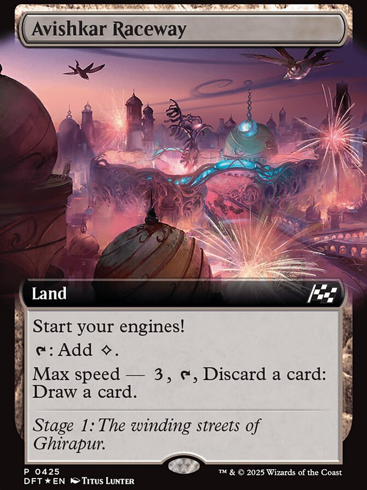 Avishkar Raceway (Aetherdrift) 1