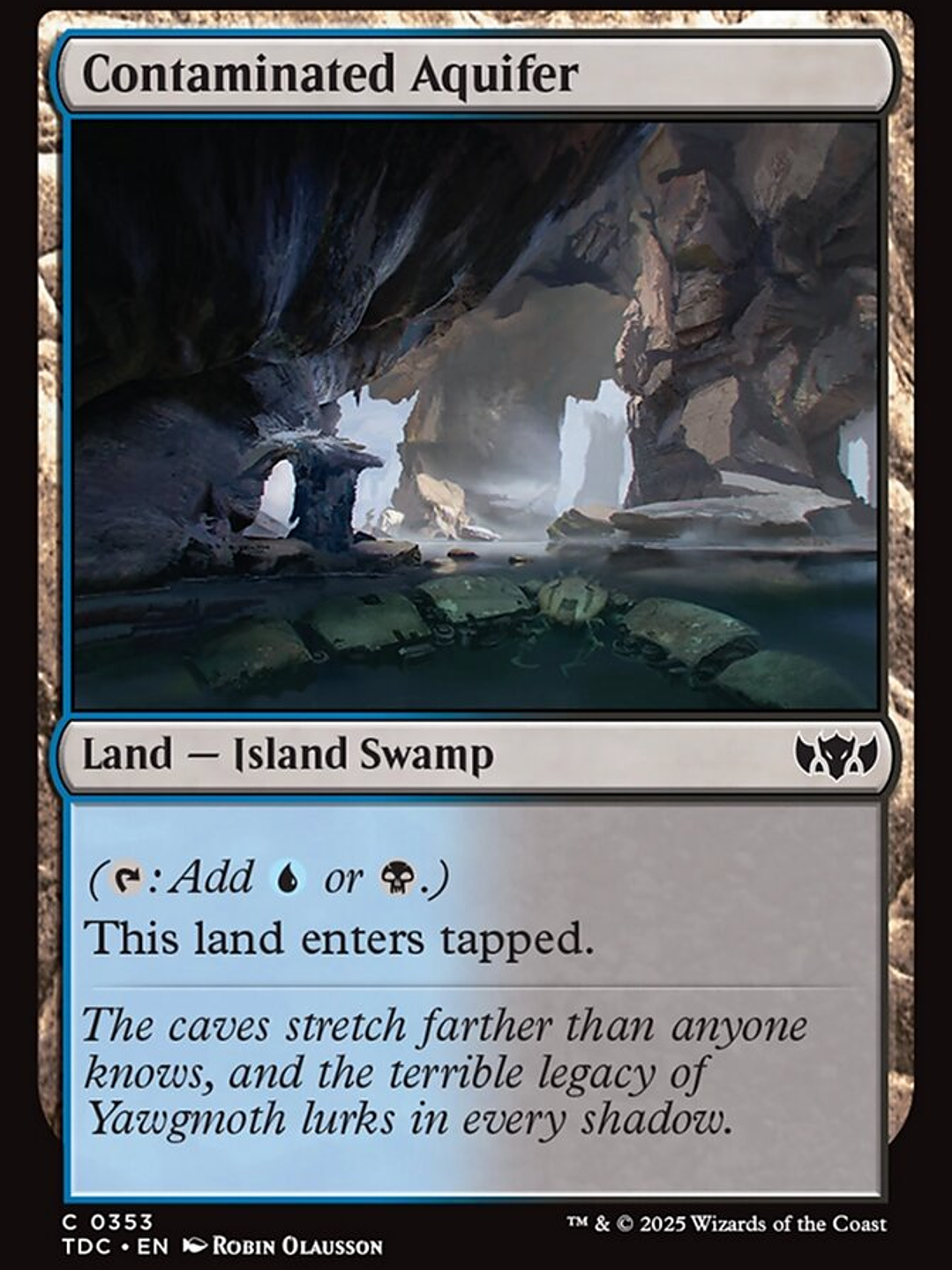 Contaminated Aquifer (Tarkir: Dragonstorm Commander) 1