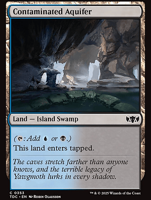 Contaminated Aquifer (Tarkir: Dragonstorm Commander)