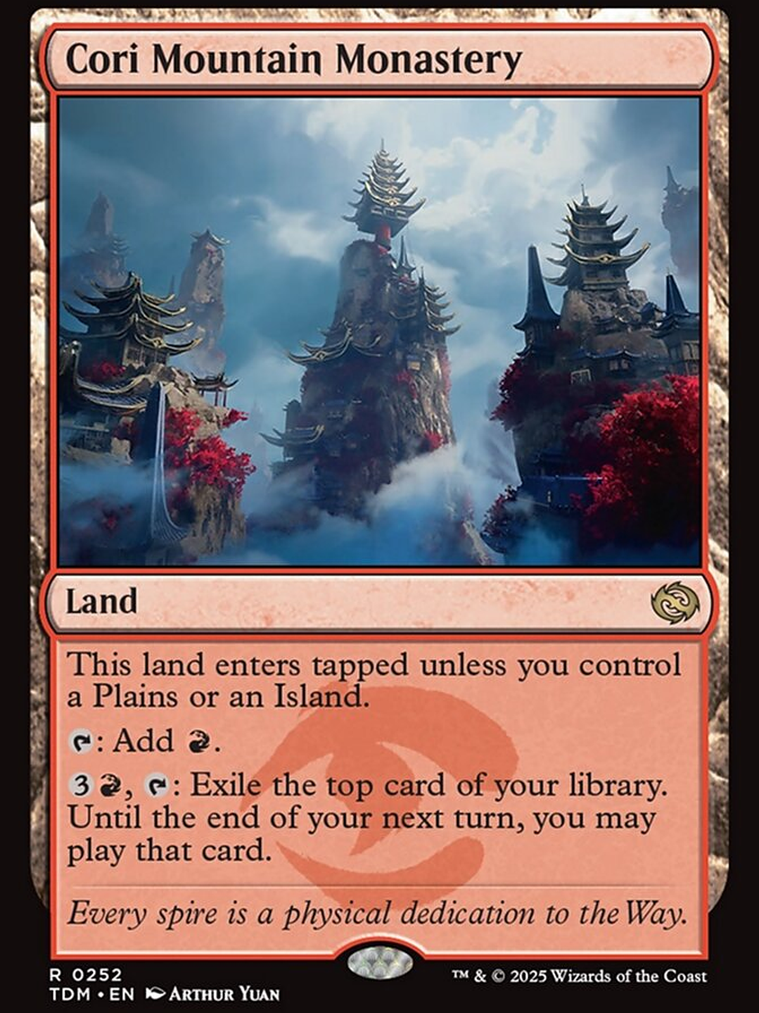 Cori Mountain Monastery (Tarkir: Dragonstorm) 1