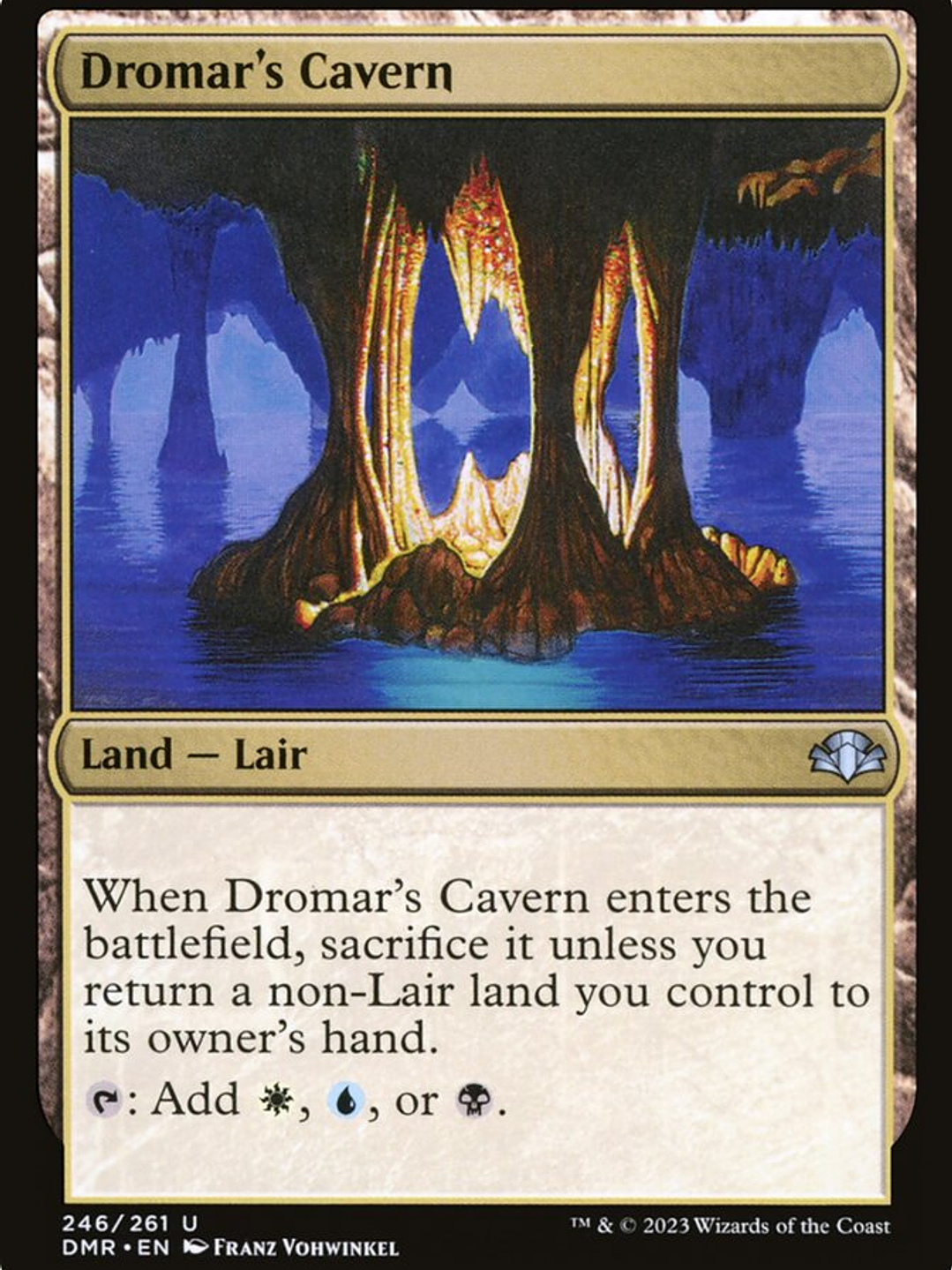 Dromar's Cavern (Dominaria Remastered) 1