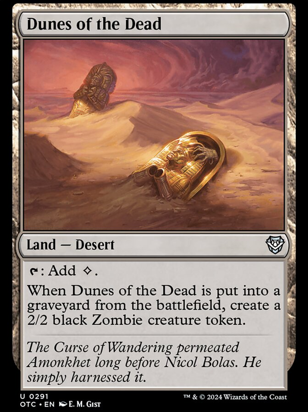 Dunes of the Dead (Outlaws of Thunder Junction Commander) 1