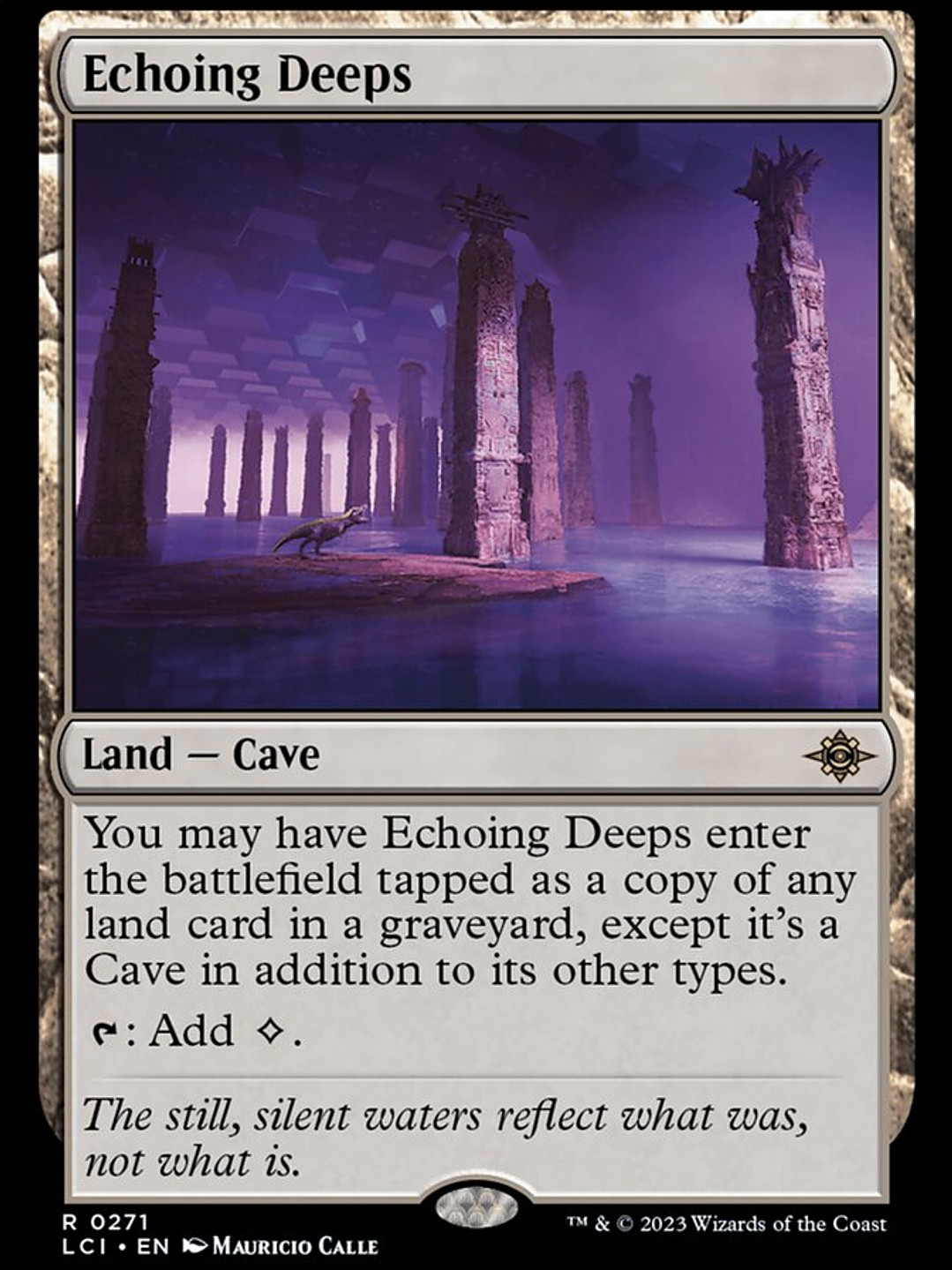 Echoing Deeps (The Lost Caverns of Ixalan) 1