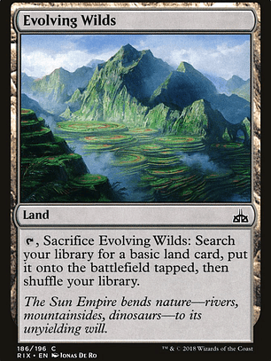 Evolving Wilds (Rivals of Ixalan)