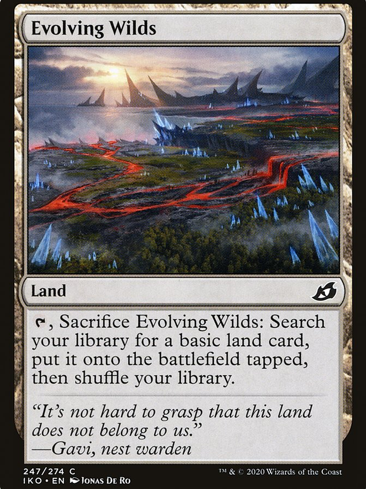 Evolving Wilds (Ikoria: Lair of Behemoths) 1