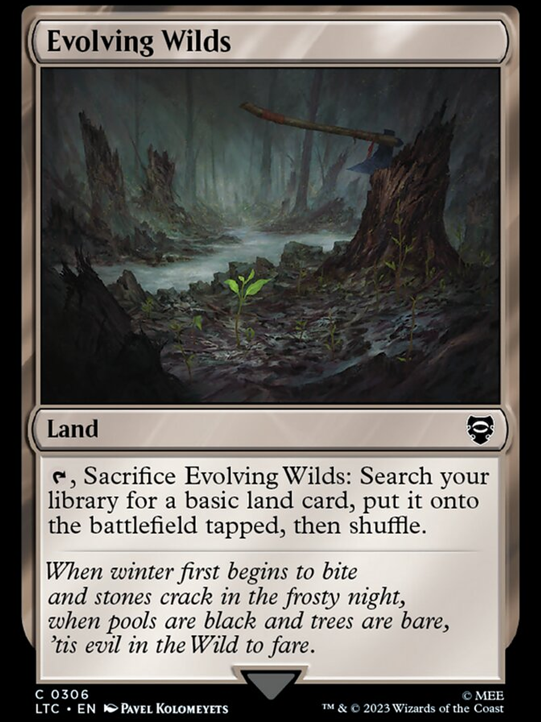 Evolving Wilds (Tales of Middle-earth Commander) 1