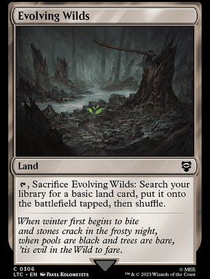 Evolving Wilds (Tales of Middle-earth Commander)