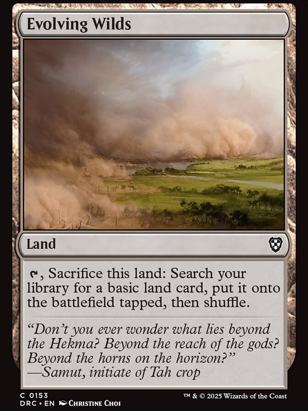 Evolving Wilds (Aetherdrift Commander) 1