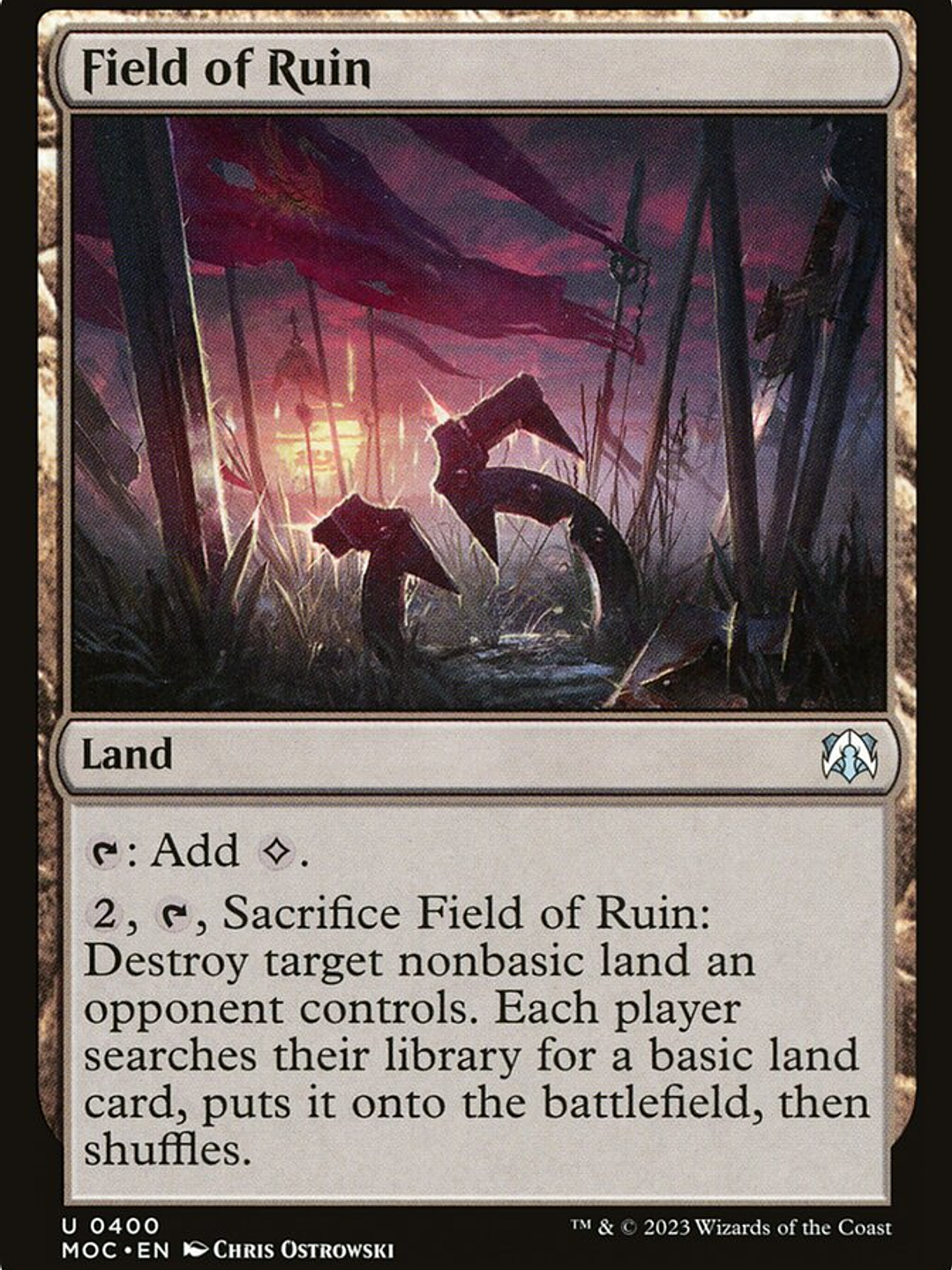 Field of Ruin (March of the Machine Commander) 1