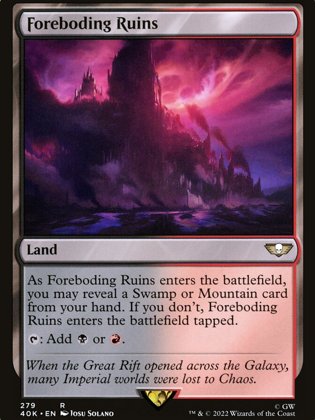 Foreboding Ruins (Warhammer 40,000 Commander) 1