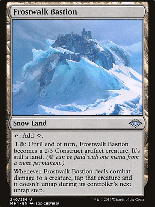 Frostwalk Bastion (Modern Horizons)