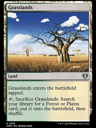 Grasslands (Commander Masters)