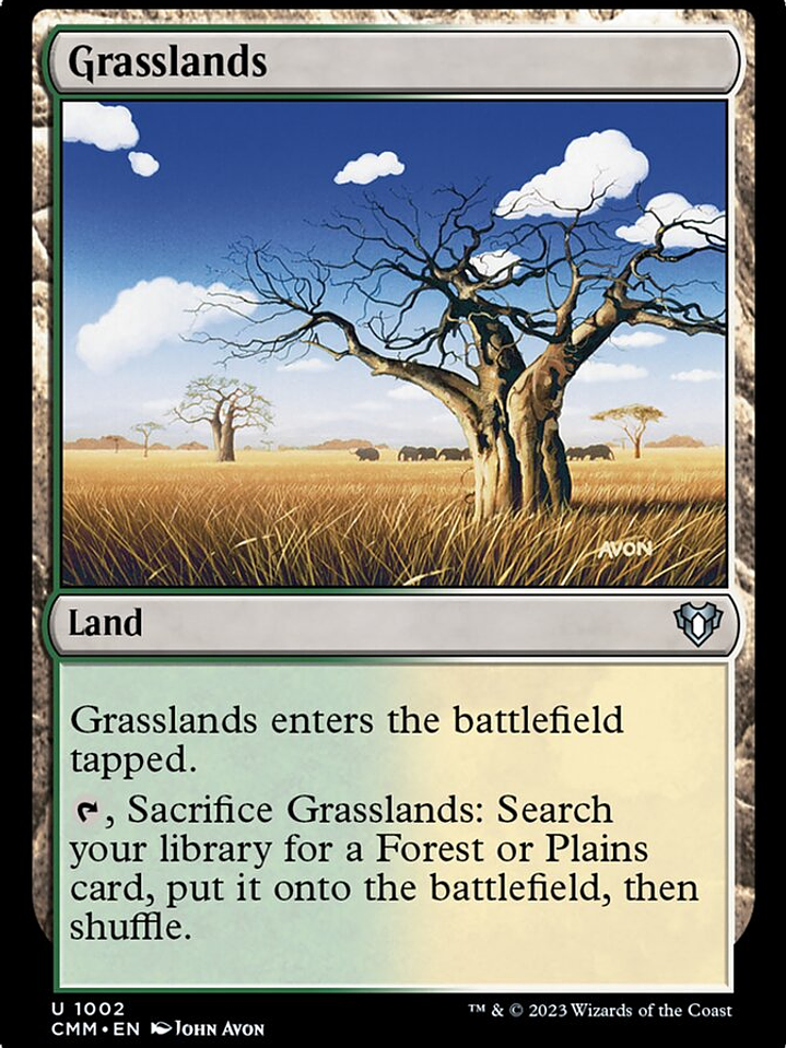 Grasslands (Commander Masters) 1