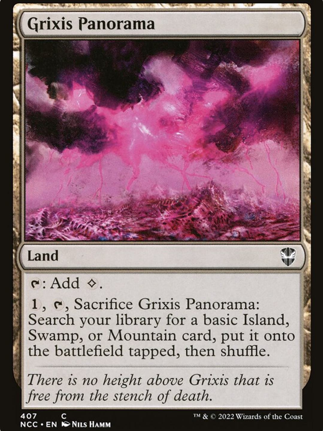 Grixis Panorama (New Capenna Commander) 1