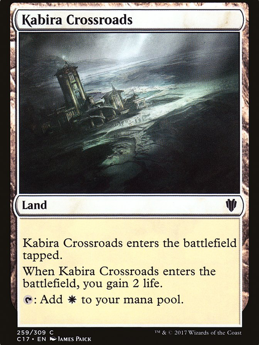 Kabira Crossroads (Commander 2017) 1
