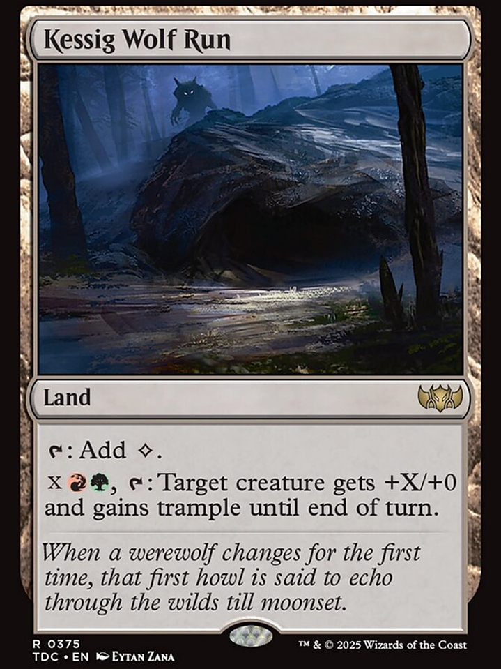Kessig Wolf Run (Tarkir: Dragonstorm Commander) 1