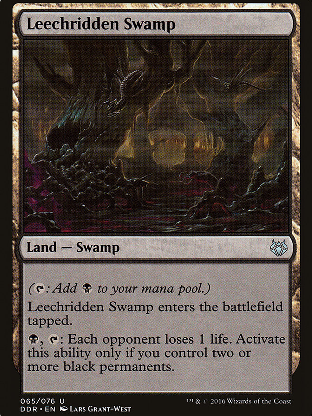 Leechridden Swamp (Duel Decks: Nissa vs. Ob Nixilis) 1