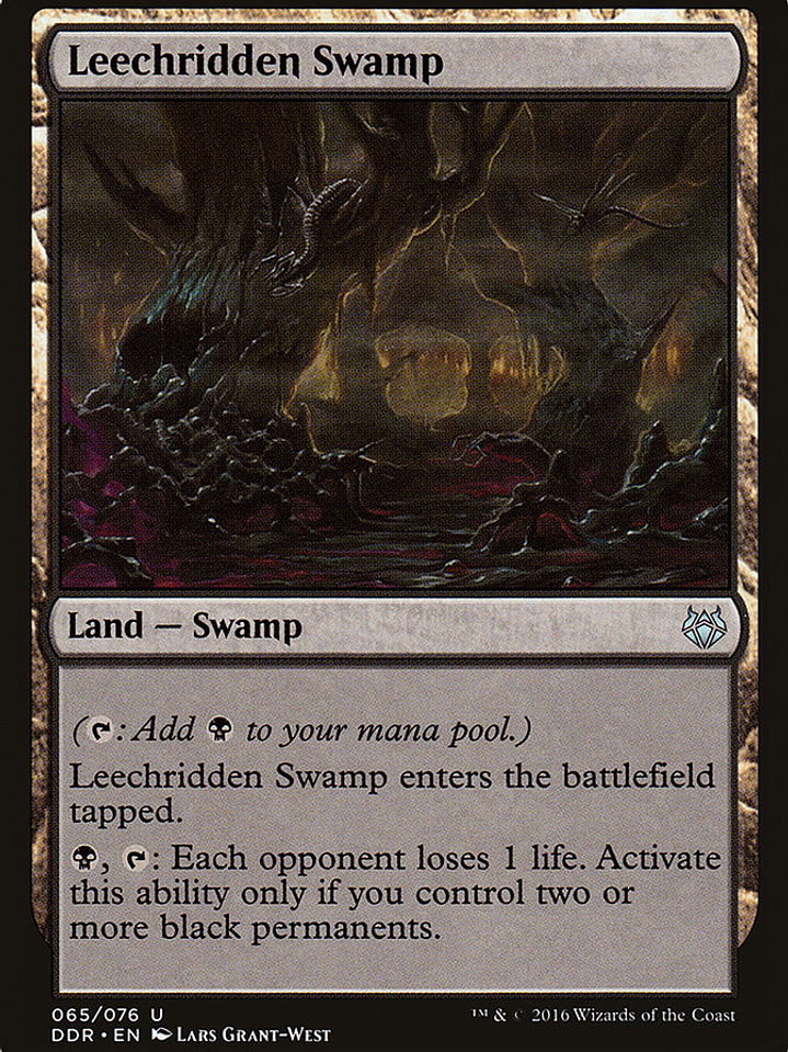 Leechridden Swamp (Duel Decks: Nissa vs. Ob Nixilis) 1