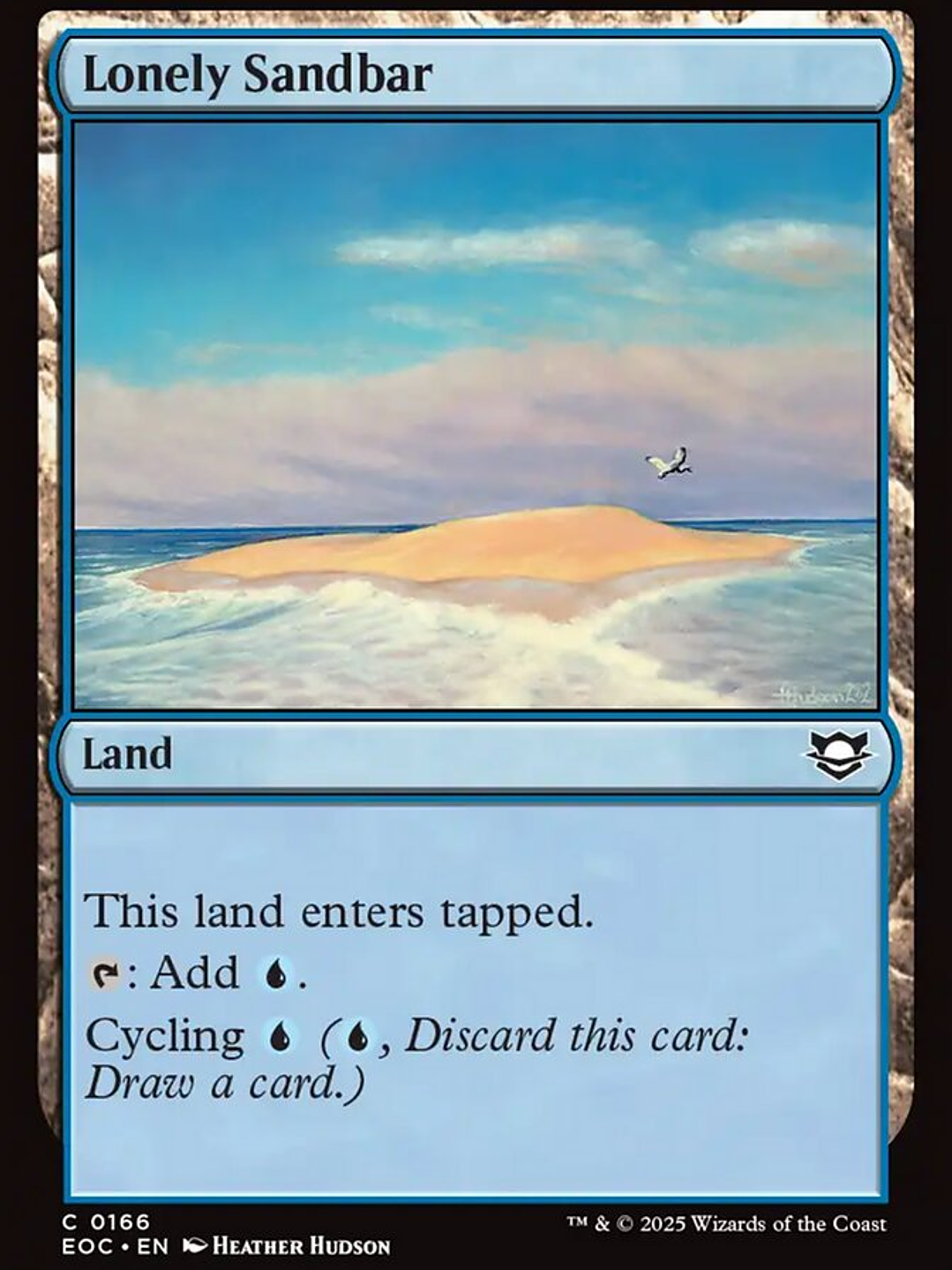 Lonely Sandbar (Edge of Eternities Commander) 1