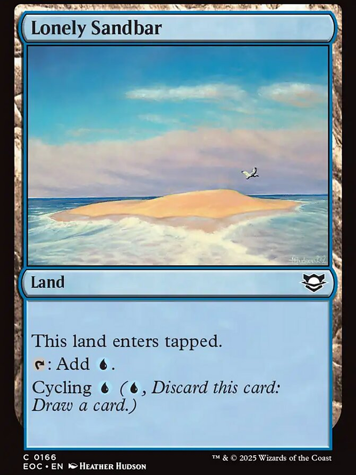 Lonely Sandbar (Edge of Eternities Commander) 1