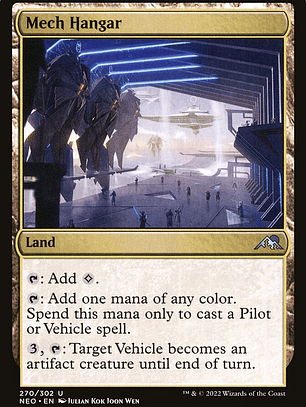 Mech Hangar (Kamigawa: Neon Dynasty)