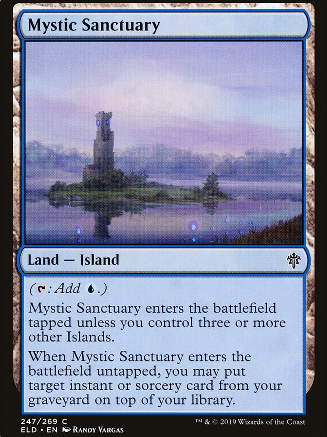 Mystic Sanctuary (Throne of Eldraine) 1
