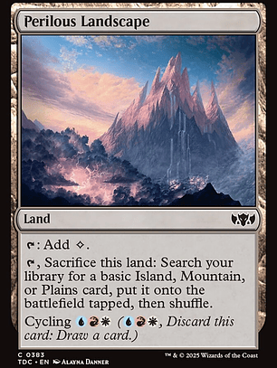 Perilous Landscape (Tarkir: Dragonstorm Commander)