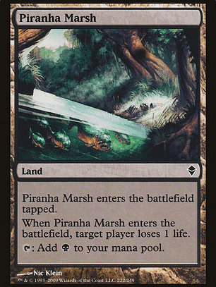 Piranha Marsh (Zendikar)