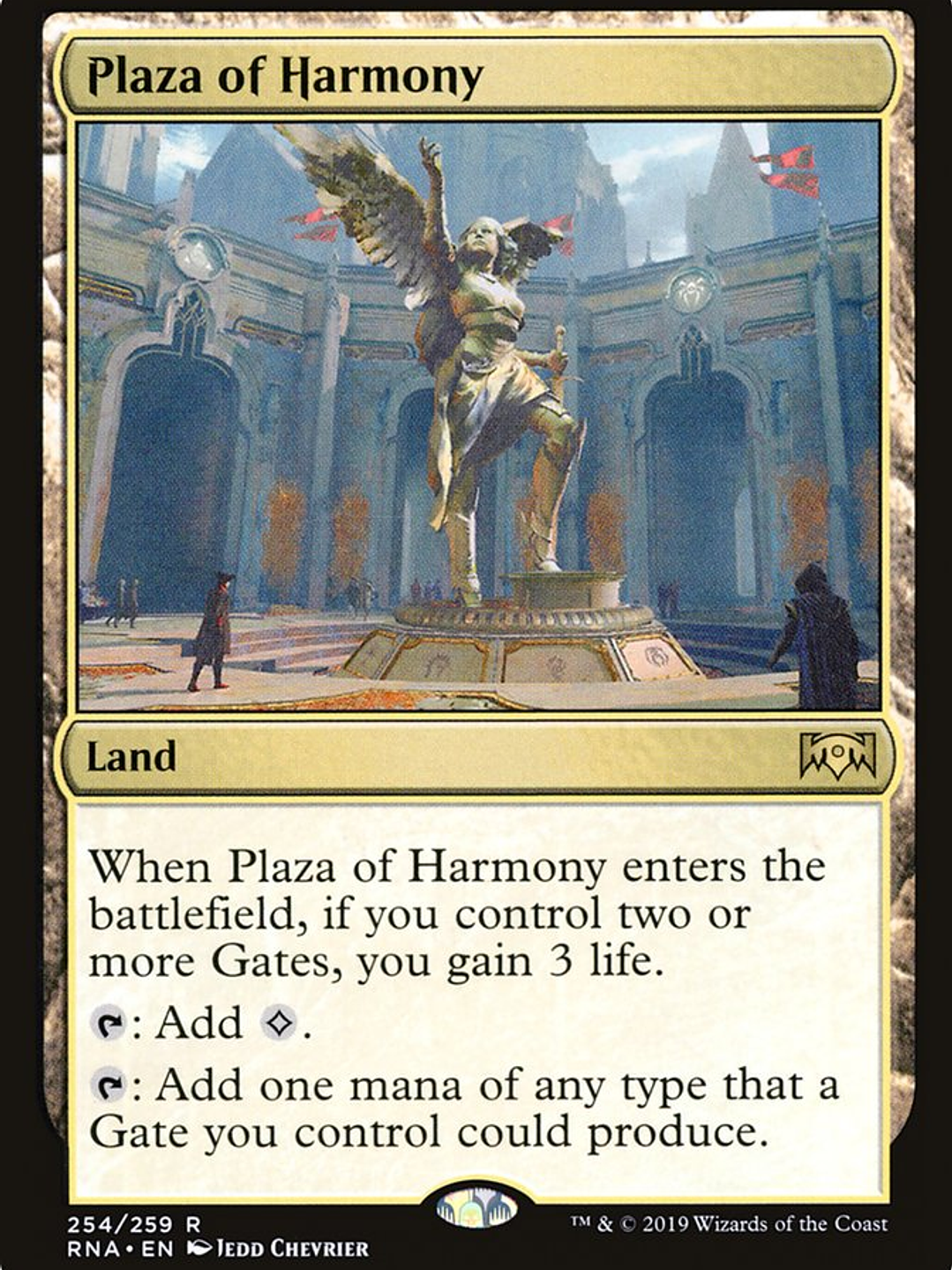 Plaza of Harmony (Ravnica Allegiance) 1