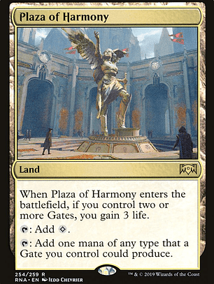Plaza of Harmony (Ravnica Allegiance)