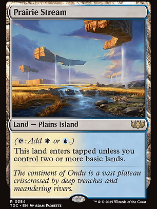 Prairie Stream (Tarkir: Dragonstorm Commander)
