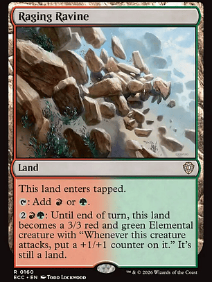 Raging Ravine (Lorwyn Eclipsed Commander)