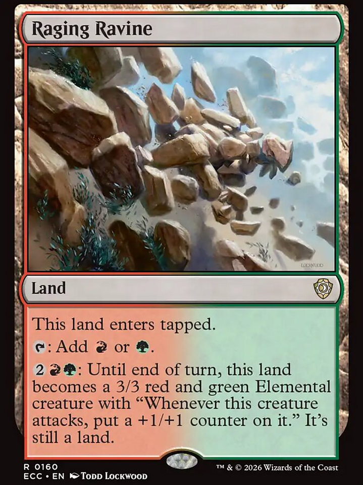 Raging Ravine (Lorwyn Eclipsed Commander) 1