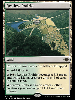 Restless Prairie (The Lost Caverns of Ixalan)