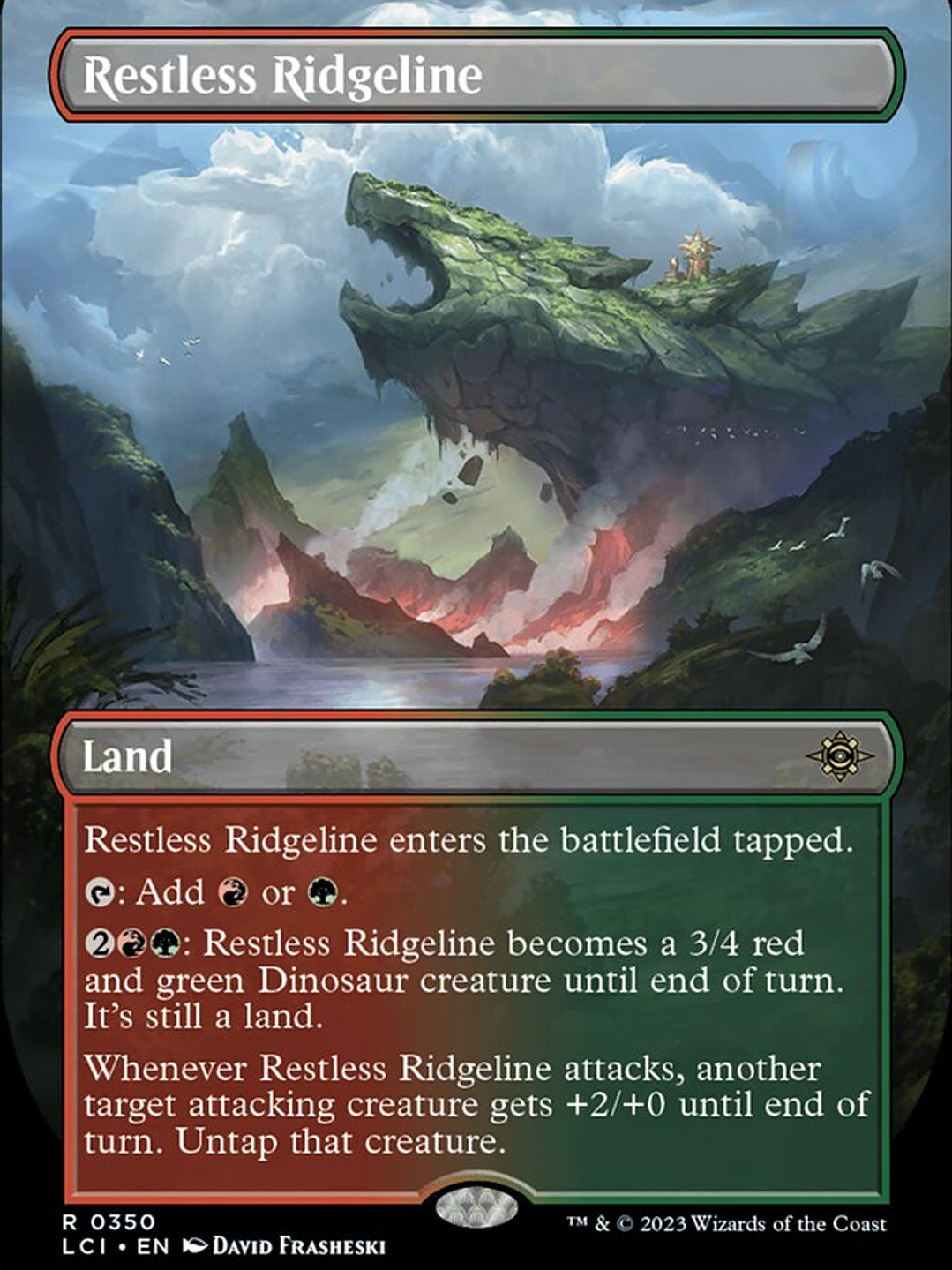 Restless Ridgeline (The Lost Caverns of Ixalan) 1