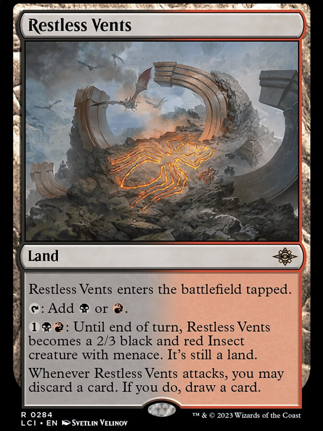 Restless Vents (The Lost Caverns of Ixalan) 1