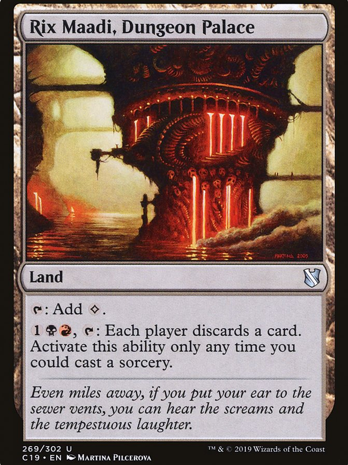 Rix Maadi, Dungeon Palace (Commander 2019) 1