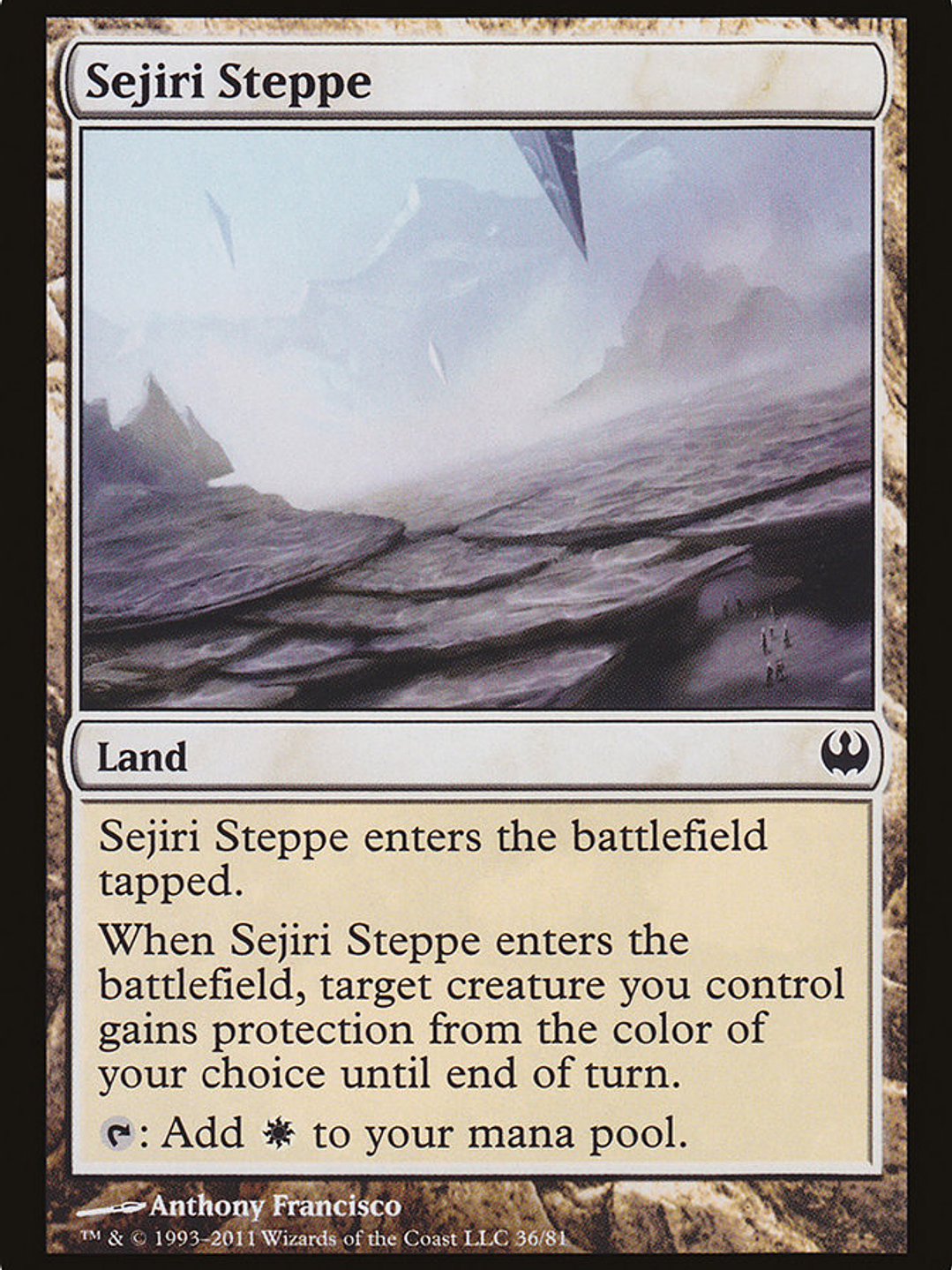 Sejiri Steppe (Duel Decks: Knights vs. Dragons) 1