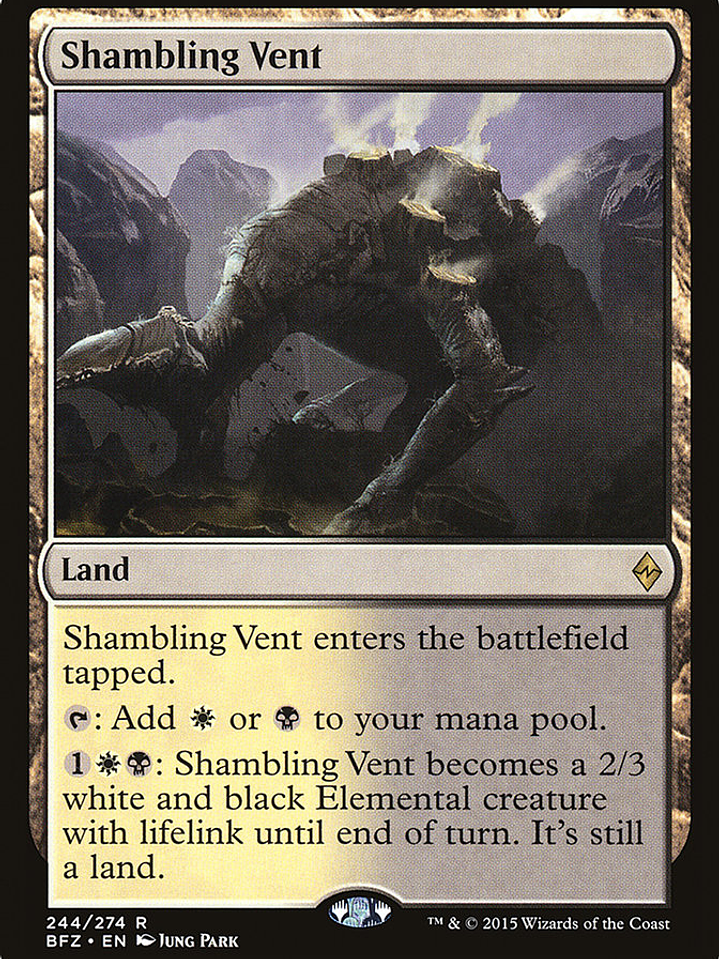 Shambling Vent (Battle for Zendikar) 1