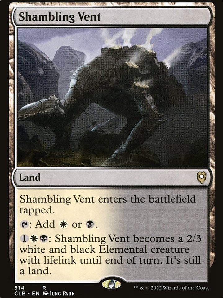 Shambling Vent (Commander Legends: Battle for Baldur's Gate) 1