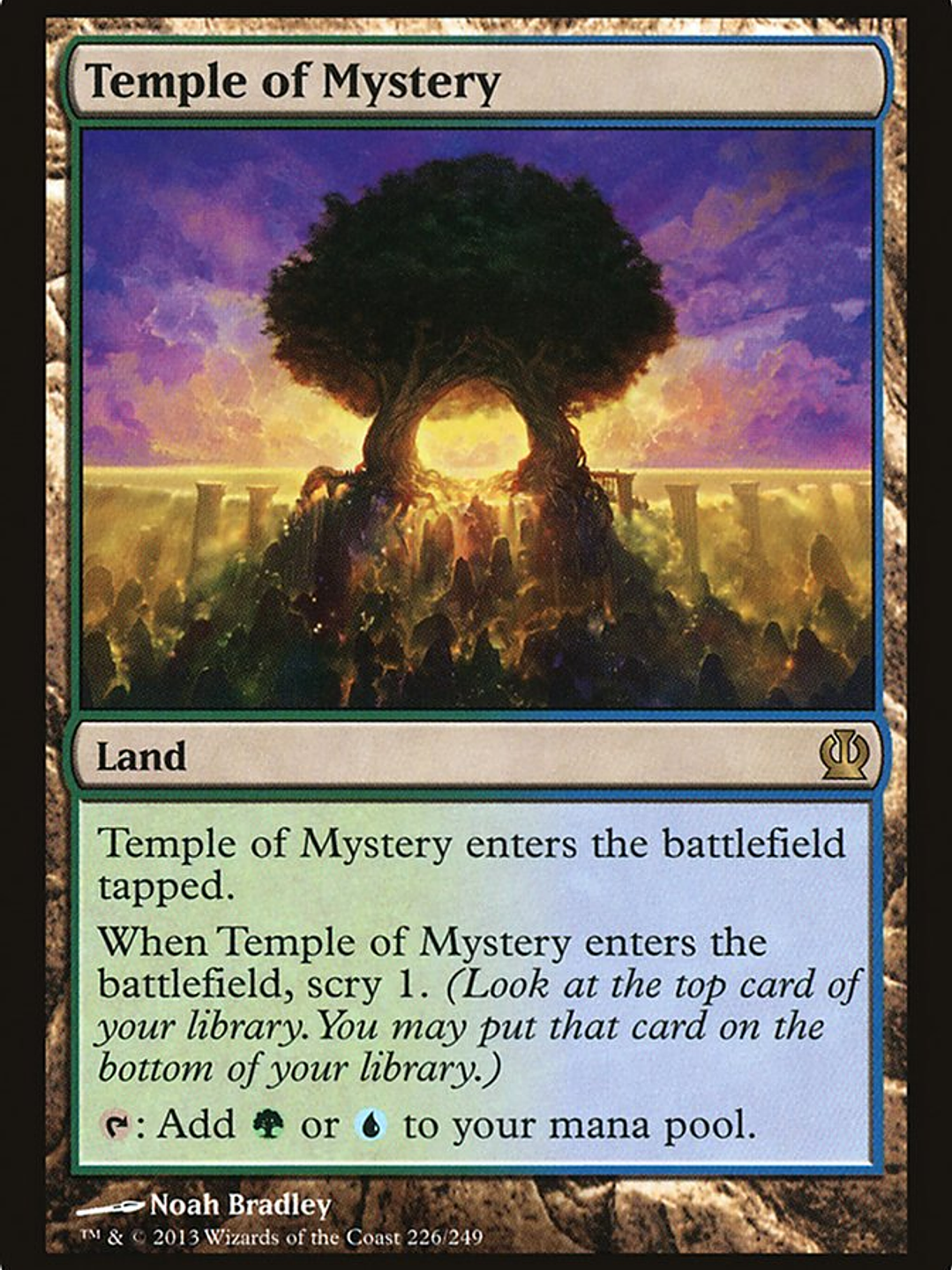 Temple of Mystery (Theros) 1