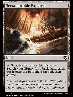 Terramorphic Expanse (Outlaws of Thunder Junction Commander)