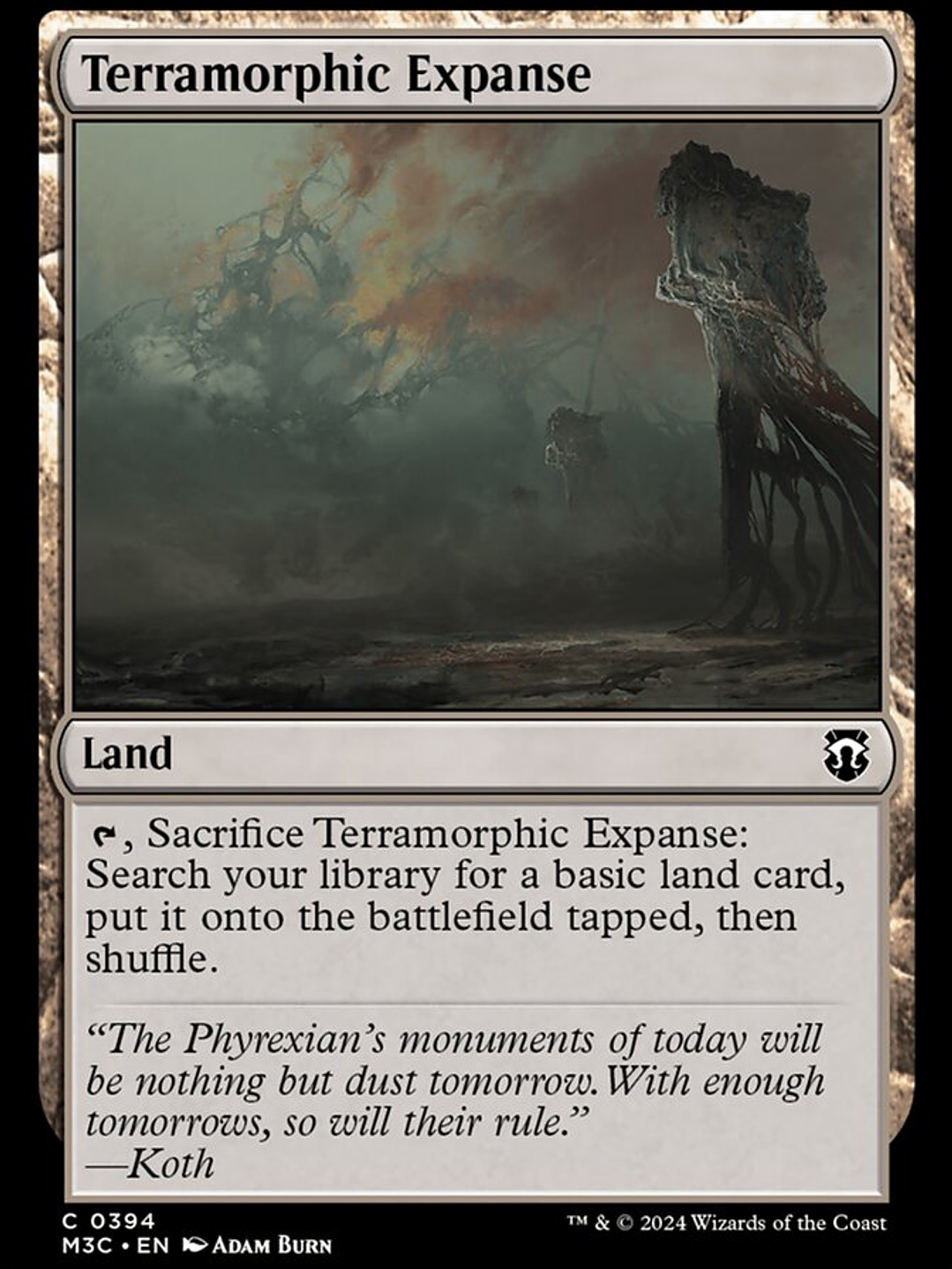 Terramorphic Expanse (Modern Horizons 3 Commander) 1