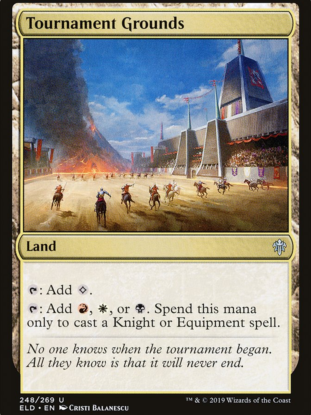 Tournament Grounds (Throne of Eldraine) 1