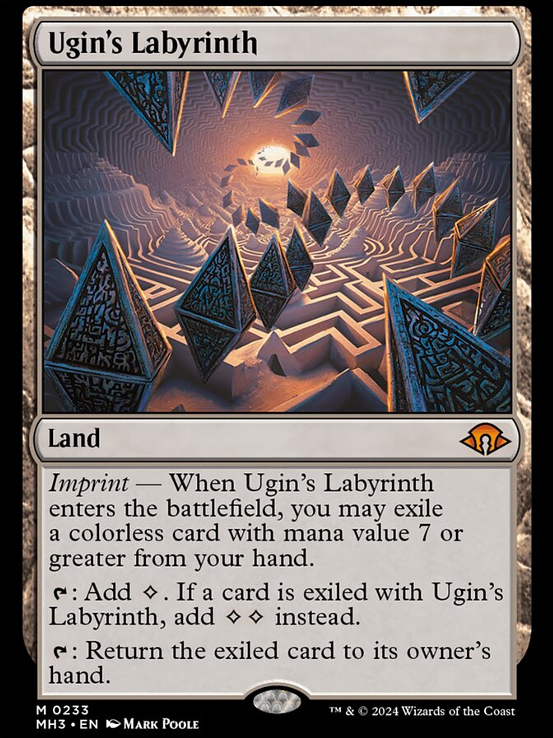 Ugin's Labyrinth (Modern Horizons 3) 1