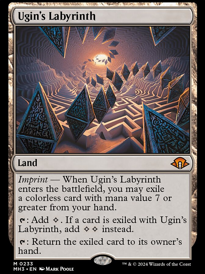 Ugin's Labyrinth (Modern Horizons 3) 1